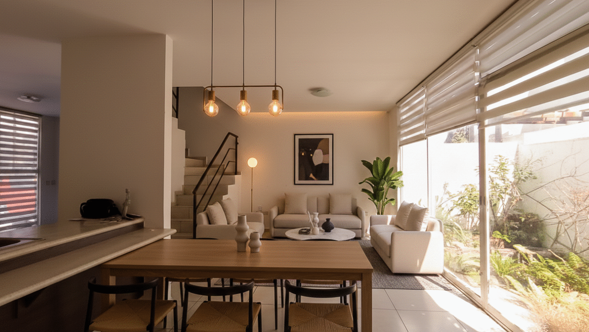 CASA EN VENTA EN RONDA RESIDENCIAL-SALA-COMEDOR-AMUEBLADA